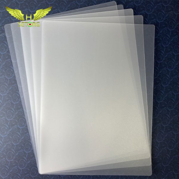 خرید طلق ضخیم جلد کتاب با سایز 20*27