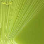 طلق صحافي پ پ پرگه سبز روشن 350 ميكرون A4 - Image 4
