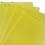 طلق صحافي پ پ پرگه زرد 350 ميكرون A4 - Image 2