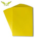 طلق صحافي پ پ پرگه زرد 350 ميكرون A4