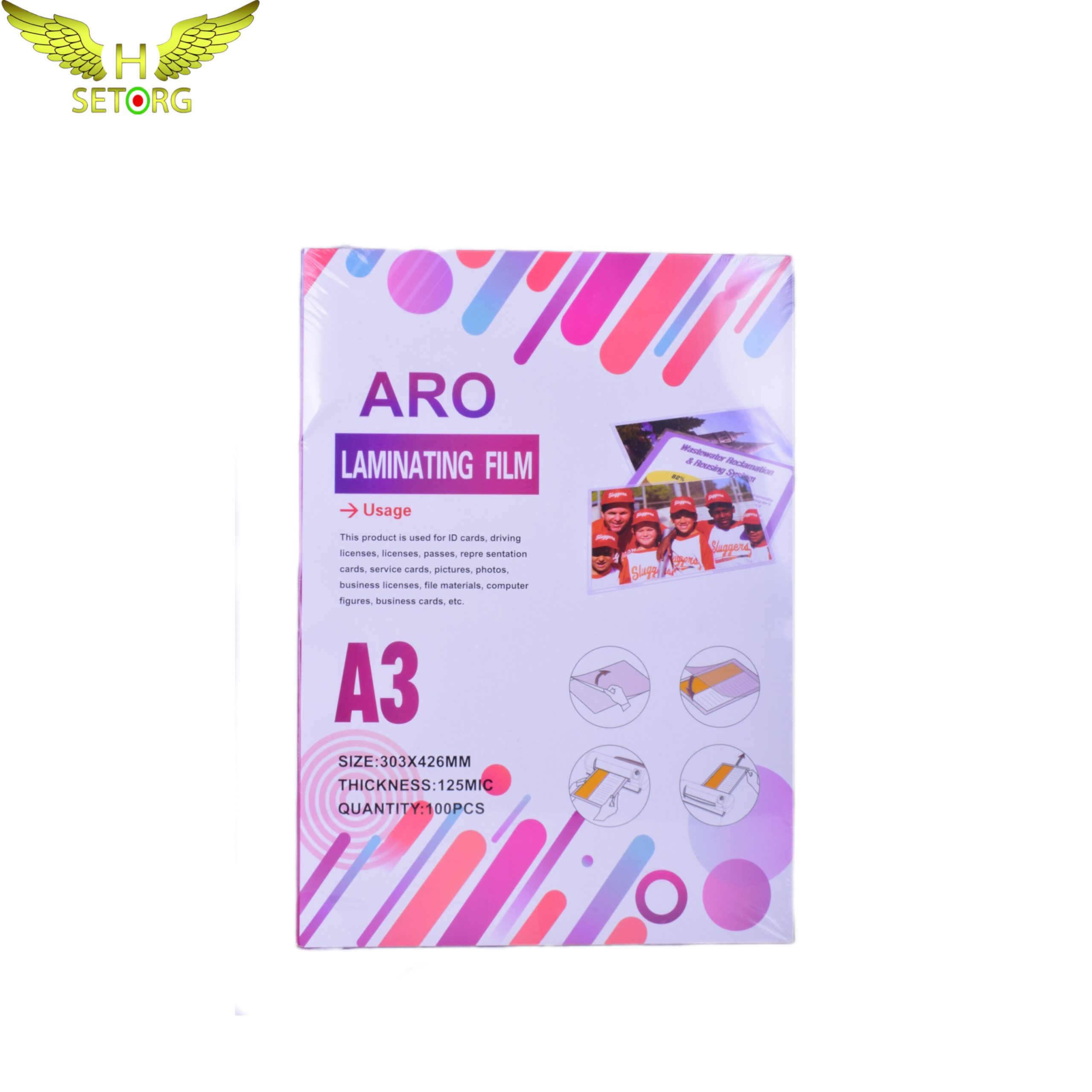 InShot_20260618_195525233 طلق پرس a3 لمینت 125میکرون ARO - Image 1