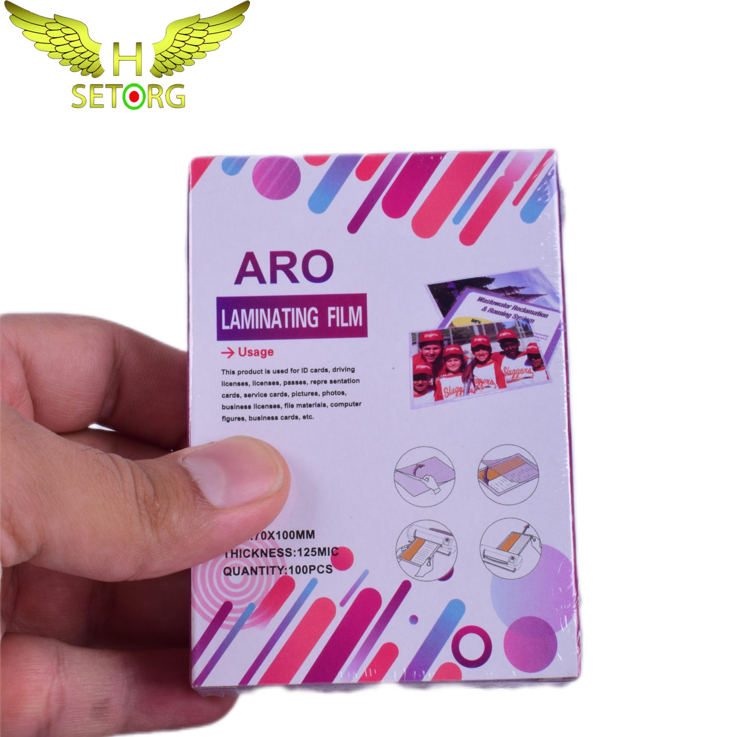 InShot_20260621_144305654 طلق پرس لمینت 7×11 ARO125mic - Image 1