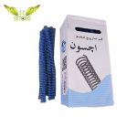 فنر صحافی مارپیچ سایز 16 آبی بسته 120 عددی